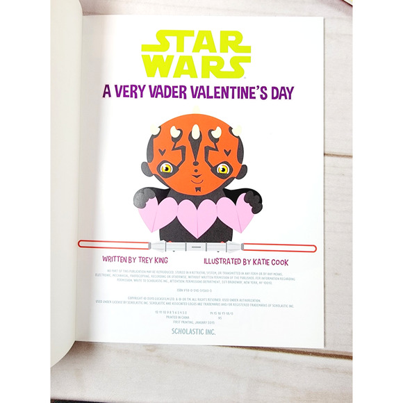Star Wars: A Very Vader Valentine's Day (Star Wars (Scholastic) Book LOT of 10 - Picture 3 of 7